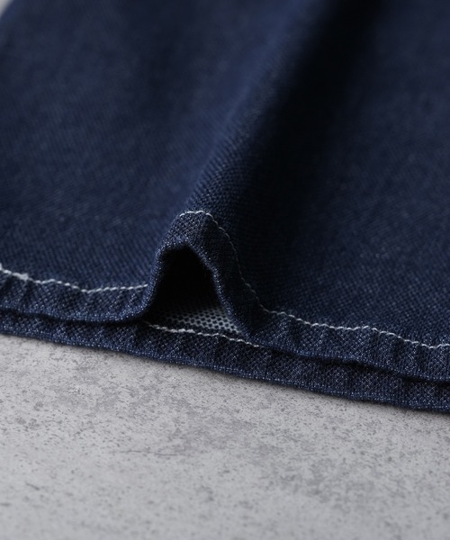 reca（レカ）の「ストレッチデニムカーブパンツ（デニムパンツ・レディース・ネイビー/ライトブルー/グレー・M/L/LL）」の9枚目の写真