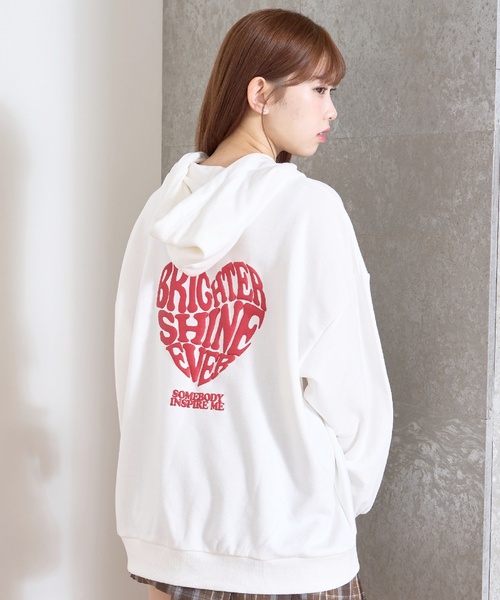 GOODPRICE】【LTXC】プクプクハートルーズパーカー（パーカー