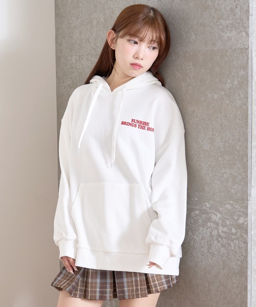 GOODPRICE】【LTXC】プクプクハートルーズパーカー（パーカー