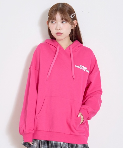 GOODPRICE】【LTXC】プクプクハートルーズパーカー（パーカー