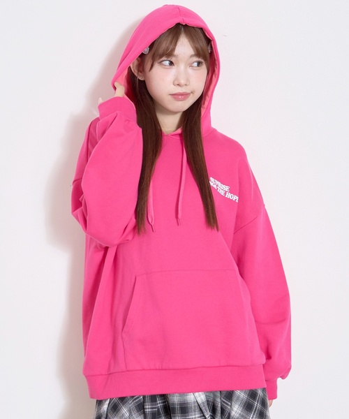 GOODPRICE】【LTXC】プクプクハートルーズパーカー（パーカー