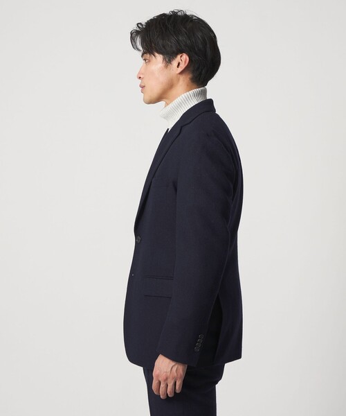 A DAY IN THE LIFE UNITED ARROWS(アデイインザライフユナイテッドアローズ)の「フラノ 2ボタン ジャケット-セットアップ対応-<A DAY IN THE LIFE>(テーラードジャケット・メンズ・グレー系/ライトグレー/ネイビー・M/L/S/XL)」の11枚目の写真