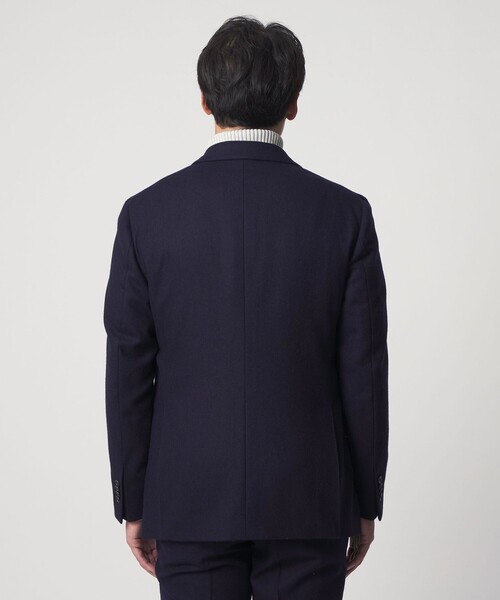 A DAY IN THE LIFE UNITED ARROWS(アデイインザライフユナイテッドアローズ)の「フラノ 2ボタン ジャケット-セットアップ対応-<A DAY IN THE LIFE>(テーラードジャケット・メンズ・グレー系/ライトグレー/ネイビー・M/L/S/XL)」の12枚目の写真