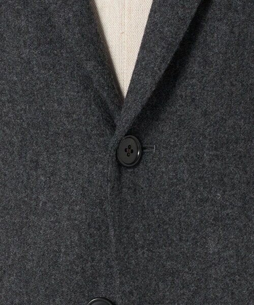 A DAY IN THE LIFE UNITED ARROWS(アデイインザライフユナイテッドアローズ)の「フラノ 2ボタン ジャケット-セットアップ対応-<A DAY IN THE LIFE>(テーラードジャケット・メンズ・グレー系/ライトグレー/ネイビー・M/L/S/XL)」の4枚目の写真