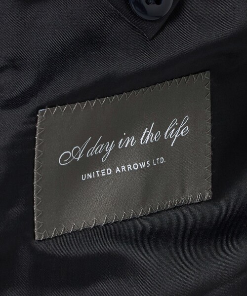 A DAY IN THE LIFE UNITED ARROWS(アデイインザライフユナイテッドアローズ)の「フラノ 2ボタン ジャケット-セットアップ対応-<A DAY IN THE LIFE>(テーラードジャケット・メンズ・グレー系/ライトグレー/ネイビー・M/L/S/XL)」の5枚目の写真