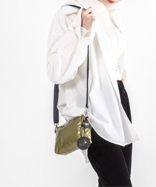 Jack Gomme(ジャックゴム)の「【JACK GOMME】ショルダーバッグ ショルダーポーチ ミニポーチ MINI Sac besace(ショルダーバッグ・レディース・モカ/シルバー/アイボリー/ブラック/ライトブルー/オリーブ/ワインレッド/インディゴブルー・FREE)」の18枚目の写真