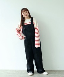 PAR ICI（パーリッシィ）の「【WEB別注】9Wコーデュロイ オーバーオール（サロペット/オーバーオール）」