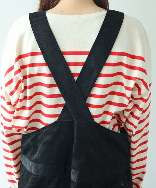 セール】【WEB限定】9Wコーデュロイ オーバーオール（サロペット