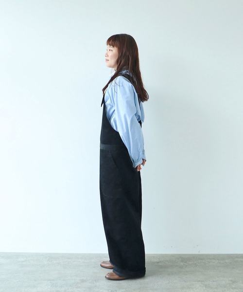 セール】【WEB限定】9Wコーデュロイ オーバーオール（サロペット