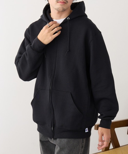 セール】【Russell Athletic】Dri-Power Full-Zip Hooded Sweatshirt
