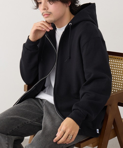 セール】【Russell Athletic】Dri-Power Full-Zip Hooded Sweatshirt