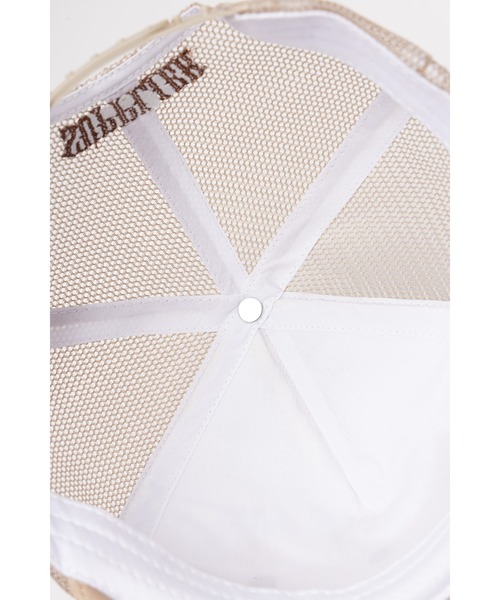 SUPPLIER（サプライヤー）の「メッシュキャップ｜Tribal Camo Cross Leather Patch Mesh Cap｜SUPPLIER（キャップ・メンズ・ベージュ/ブラック・FREE）」の11枚目の写真