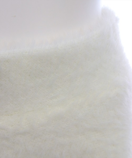 clear（クリア）の「フェザーフレアミニスカート[着回し力抜群 ガーリー フェミニン]≪新作≫（スカート・レディース・ブラック/アイボリー・F）」の5枚目の写真