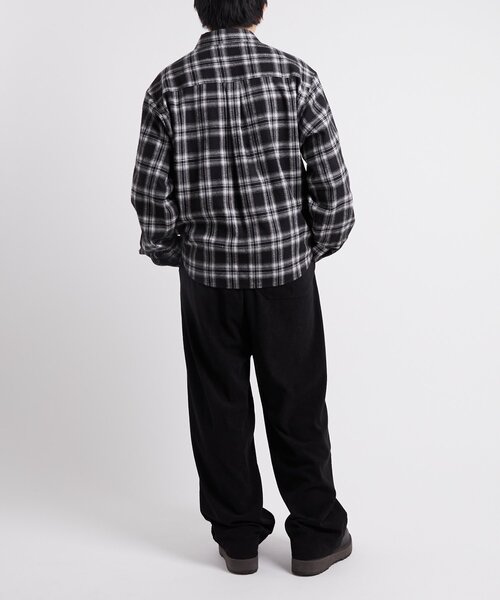 WHO'S WHO gallery(フーズフーギャラリー)の「【WEB限定】KOOKY'Nネルチェックシャツ(シャツ/ブラウス・メンズ・ブラック/ネイビー・MEDIUM/LARGE)」の11枚目の写真