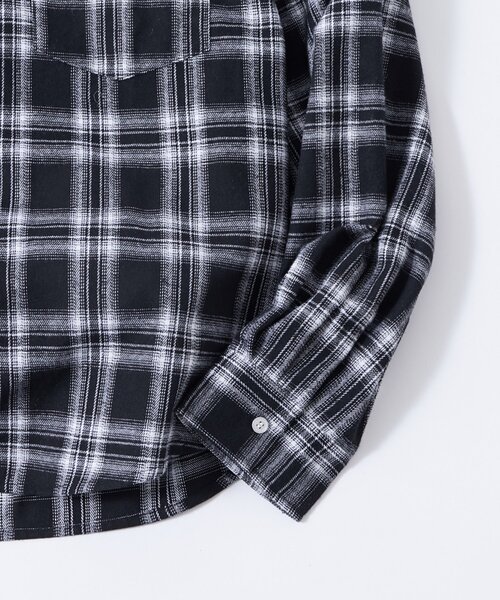WHO'S WHO gallery(フーズフーギャラリー)の「【WEB限定】KOOKY'Nネルチェックシャツ(シャツ/ブラウス・メンズ・ブラック/ネイビー・MEDIUM/LARGE)」の14枚目の写真