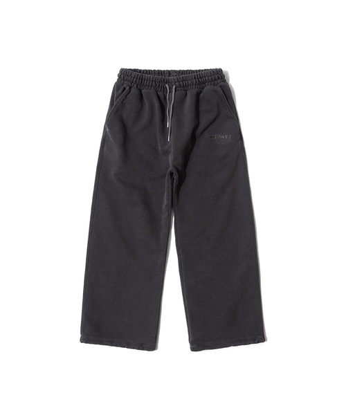 QT8 GARMENTS(キューティーエイトガーメント)の「RG String Washed Sweatpants (Charcoal)(スウェットパンツ・レディース・その他・MEDIUM/LARGE/X-LARGE)」の1枚目の写真