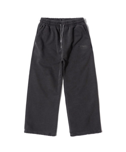 QT8 GARMENTS(キューティーエイトガーメント)の「RG String Washed Sweatpants (Charcoal)(スウェットパンツ・レディース・その他・MEDIUM/LARGE/X-LARGE)」の2枚目の写真