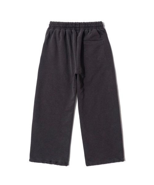 QT8 GARMENTS(キューティーエイトガーメント)の「RG String Washed Sweatpants (Charcoal)(スウェットパンツ・レディース・その他・MEDIUM/LARGE/X-LARGE)」の3枚目の写真