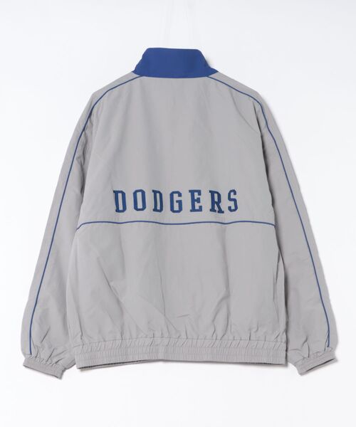 MLB（メジャーリーグベースボール）の「【MLB/メジャーリーグベースボール】パイピングナイロンジャケット（ナイロンジャケット・メンズ・ブラウン/ネイビー/グレー・MEDIUM/X-LARGE/LARGE）」の17枚目の写真