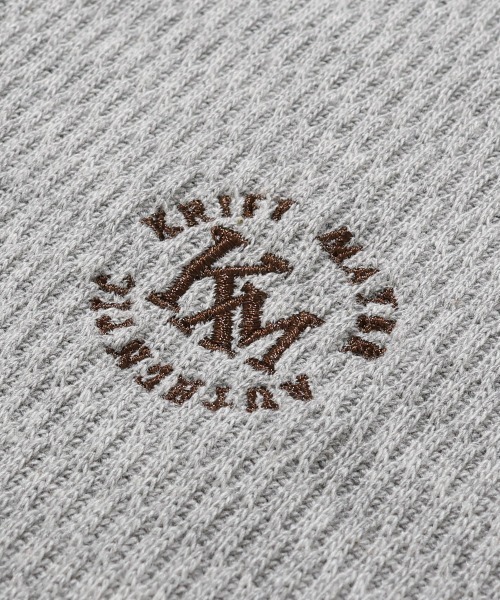 KRIFF MAYER Lady's Collection(クリフメイヤーレディースコレクション)の「ハニカムワッフル袖切替ロンT(Tシャツ/カットソー・レディース・ネイビー/チャコール/グレー/ナチュラル・LARGE/MEDIUM)」の9枚目の写真