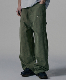 Relax Fit Carpenter Pants - Khaki