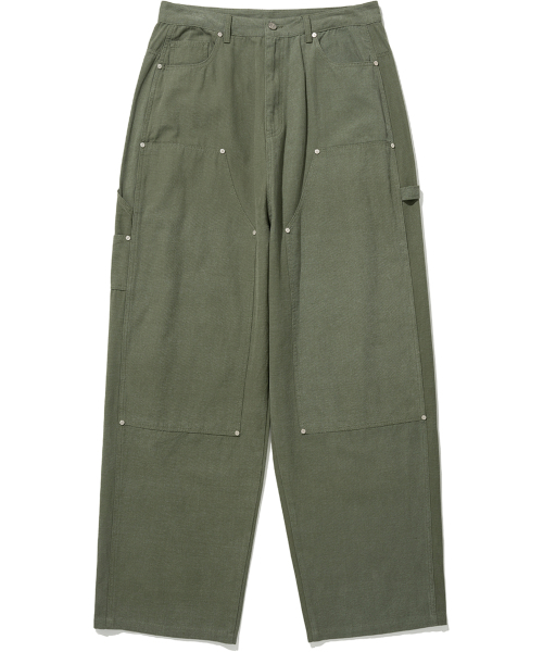 NOT4NERD(ノットフォーナード)の「Relax Fit Carpenter Pants - Khaki(その他パンツ・レディース・その他・MEDIUM/LARGE/X-LARGE)」の2枚目の写真