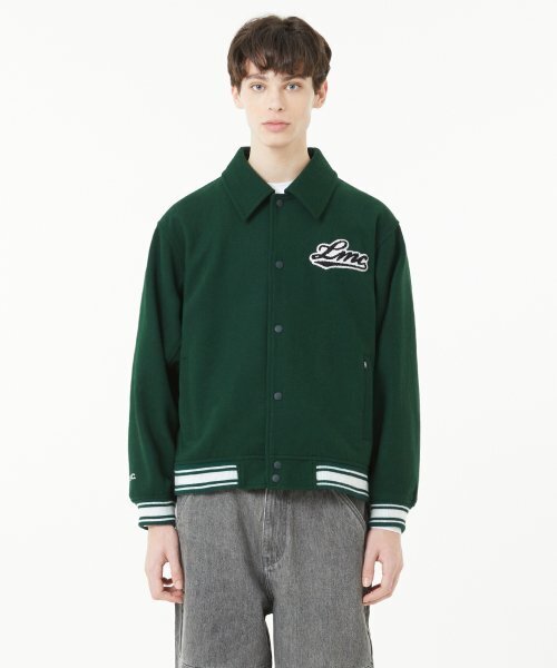 LMCの「CLASSIC WOOL VARSITY JACKET dark green（スタジャン・レディース・その他・MEDIUM/X-LARGE/LARGE）」の3枚目の写真