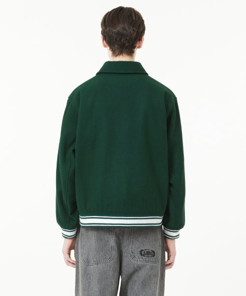 LMCの「CLASSIC WOOL VARSITY JACKET dark green（スタジャン・レディース・その他・MEDIUM/X-LARGE/LARGE）」の5枚目の写真
