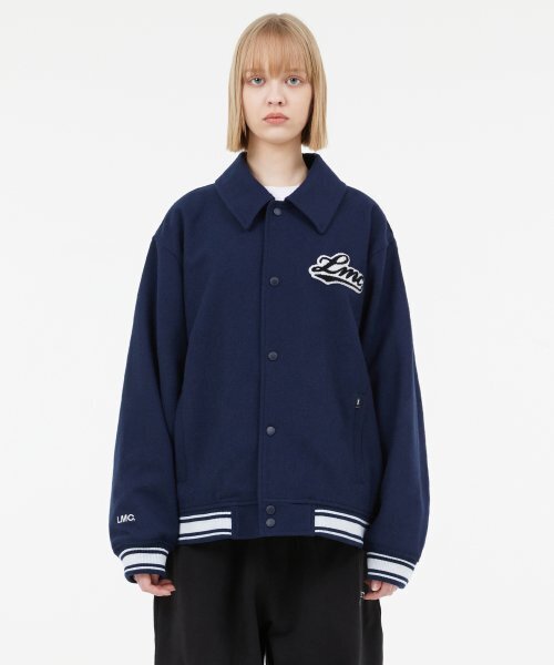 LMCの「CLASSIC WOOL VARSITY JACKET dark green（スタジャン・レディース・その他・MEDIUM/X-LARGE/LARGE）」の7枚目の写真