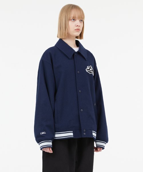 LMCの「CLASSIC WOOL VARSITY JACKET dark green（スタジャン・レディース・その他・MEDIUM/X-LARGE/LARGE）」の9枚目の写真