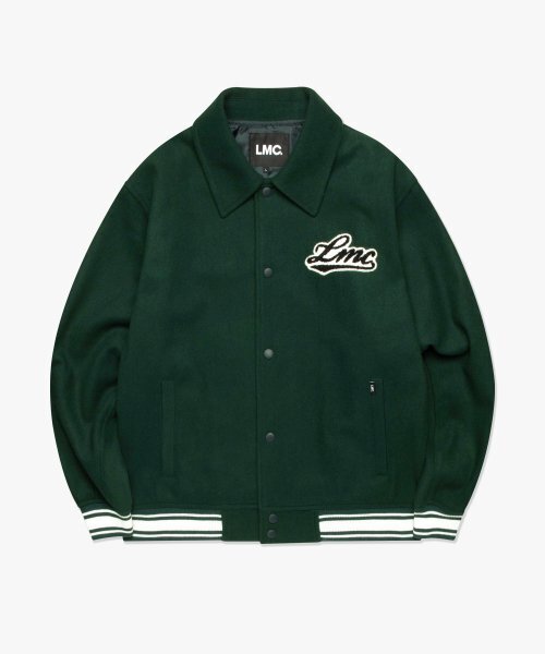 LMCの「CLASSIC WOOL VARSITY JACKET dark green（スタジャン・レディース・その他・MEDIUM/X-LARGE/LARGE）」の11枚目の写真