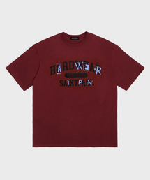 SP ハードウェア 半袖Tシャツ バーガンディ