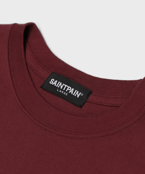 SAINTPAIN(セイントペイン)の「SP ハードウェア 半袖Tシャツ バーガンディ(Tシャツ/カットソー・メンズ・その他・MEDIUM/LARGE)」の3枚目の写真