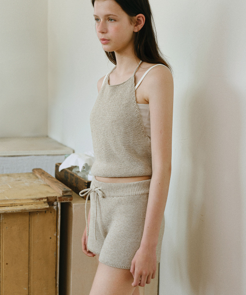 ANDNEEDS(アンドニーズ)の「Summer knit shorts (ecru)(その他パンツ・レディース・その他・FREE)」の2枚目の写真
