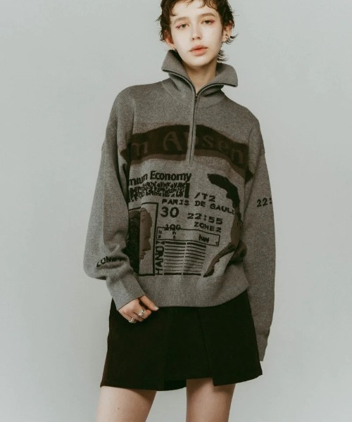 Knuth Marf concept jacquard knit