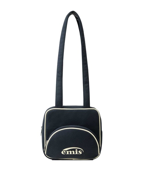 EMIS（イミス）の「JERSEY LOGO SHOULDER BAG（ショルダーバッグ・レディース・ブラック/レッド/ネイビー・FREE）」の2枚目の写真