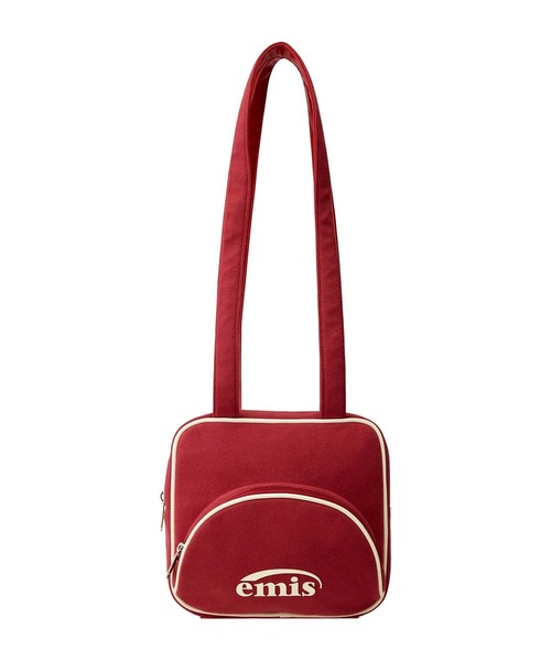 EMIS（イミス）の「JERSEY LOGO SHOULDER BAG（ショルダーバッグ・レディース・ブラック/レッド/ネイビー・FREE）」の3枚目の写真