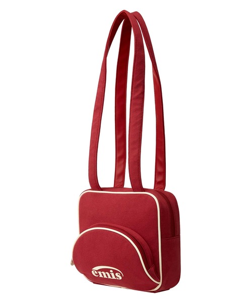EMIS（イミス）の「JERSEY LOGO SHOULDER BAG（ショルダーバッグ・レディース・ブラック/レッド/ネイビー・FREE）」の14枚目の写真