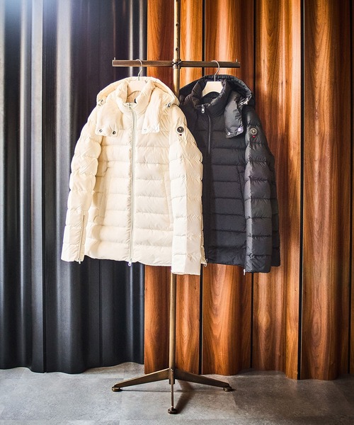 CAPEHORN(ケープホーン)の「(CAPE HORN)MYLODON(ダウンジャケット/コート・レディース・ホワイト/ブラック・M)」の3枚目の写真