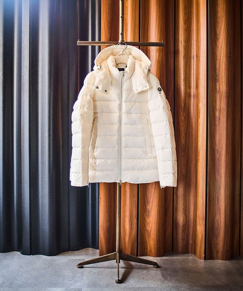 CAPEHORN(ケープホーン)の「(CAPE HORN)MYLODON(ダウンジャケット/コート・レディース・ホワイト/ブラック・M)」の4枚目の写真