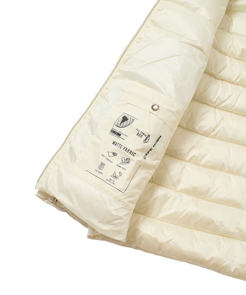 CAPEHORN(ケープホーン)の「(CAPE HORN)MYLODON(ダウンジャケット/コート・レディース・ホワイト/ブラック・M)」の18枚目の写真