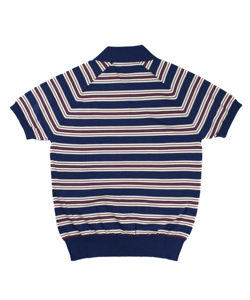 TMT(ティーエムティー)の「【TMT/ティーエムティー】DRY KNIT BORDER POLO SHIRTS(ポロシャツ・メンズ・ネイビー/オレンジ/グリーン/ブラック・X-LARGE/LARGE/MEDIUM)」の18枚目の写真