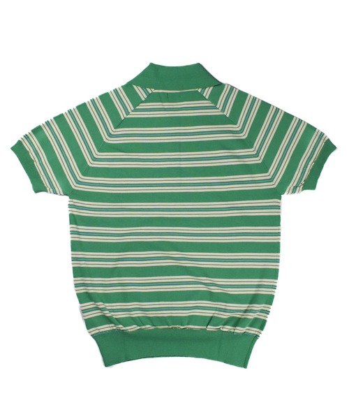 TMT(ティーエムティー)の「【TMT/ティーエムティー】DRY KNIT BORDER POLO SHIRTS(ポロシャツ・メンズ・ネイビー/オレンジ/グリーン/ブラック・X-LARGE/LARGE/MEDIUM)」の22枚目の写真