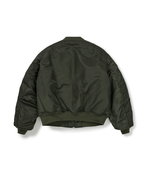 MMLG（エムエムエルジー）の「[Mmlg] FAMILY NAME FLIGHT JACKET (OLIVE)（ブルゾン・レディース・その他・SMALL/MEDIUM/LARGE/X-LARGE）」の6枚目の写真