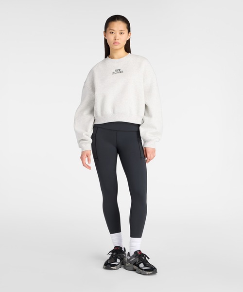 NEW BALANCE(ニューバランス)の「リニアヘリテージフリースクルー(スウェット・レディース・サンドグレー/スミクロ・SMALL/MEDIUM/LARGE/X-LARGE)」の16枚目の写真