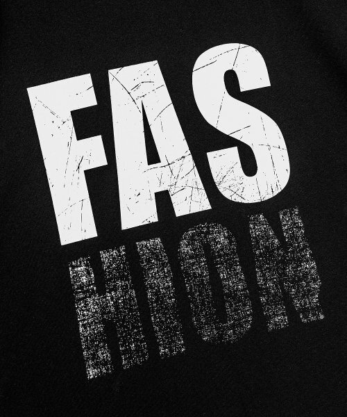 VASTIC(バスティック)の「FAS スクラッチTシャツ_ブラック(Tシャツ/カットソー・メンズ・その他・MEDIUM/LARGE)」の5枚目の写真