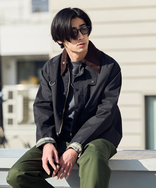 ALL RUNS（オールランズ）の「Peachskin Hunting Jacket with Corduroy