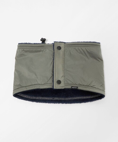 THE NORTH FACE（ザノースフェイス）の「＜THE NORTH FACE＞リバーシブル ネックゲイター（ネックウォーマー/スヌード・レディース・ダークグリーン/ブラック/モカ・FREE）」の4枚目の写真