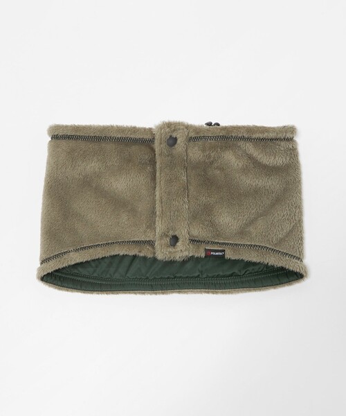 THE NORTH FACE（ザノースフェイス）の「＜THE NORTH FACE＞リバーシブル ネックゲイター（ネックウォーマー/スヌード・レディース・ダークグリーン/ブラック/モカ・FREE）」の12枚目の写真