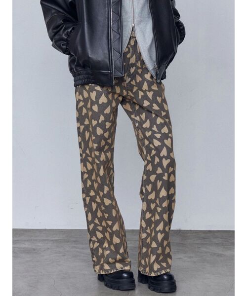 EMODA（エモダ）の「ミッドワイドジャストウエストジーンズ（デニムパンツ・レディース・ブルー/インディゴブルー/ベージュ・MEDIUM/SMALL）」の18枚目の写真